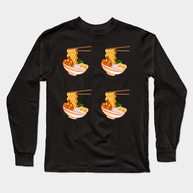 Ramen Long Sleeve T-Shirt by DreamPassion